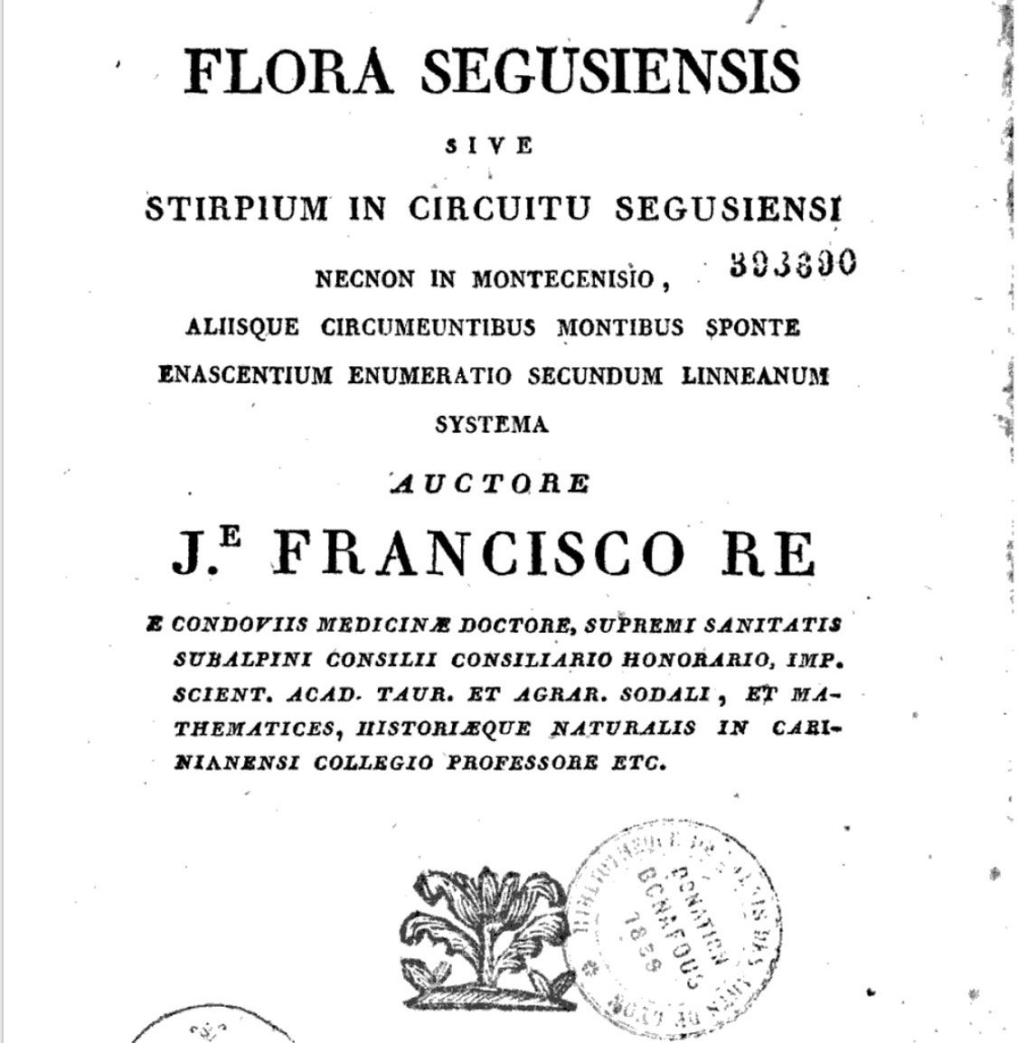 Flora Segusiensis